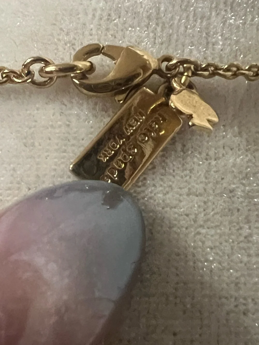 Kate Spade bow necklace
